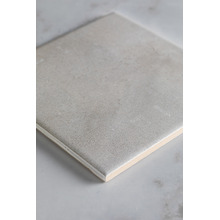 Elisha Matt Gardenia White Square Porcelain Tile